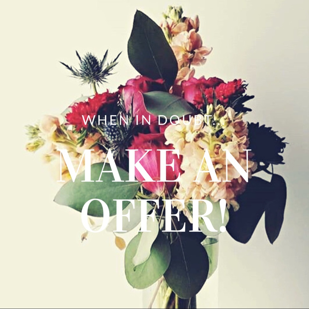 ✨Make me an offer...